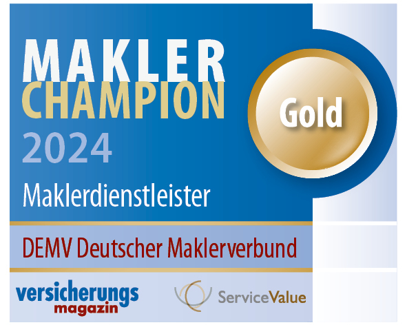 Siegel Makler Champion 2024 - Maklerdienstleister