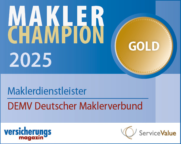 Siegel Makler Champion 2025 - Maklerdienstleister